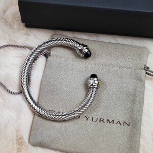 Sterling silver David Yurmans Cable Classics Color Bracelet